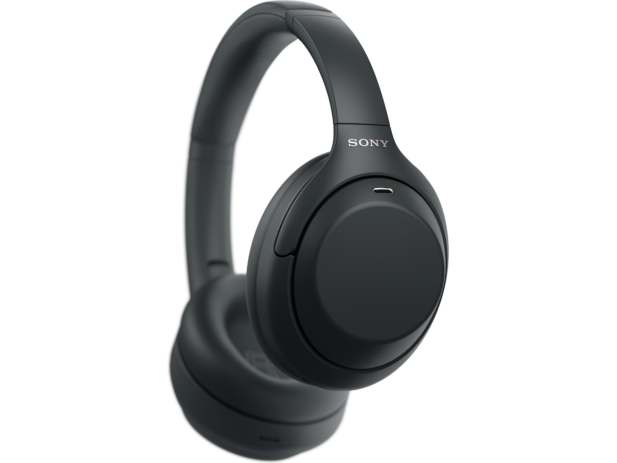 Sony WH-1000XM4C trådløse hodetelefoner (sort) Hodetelefoner