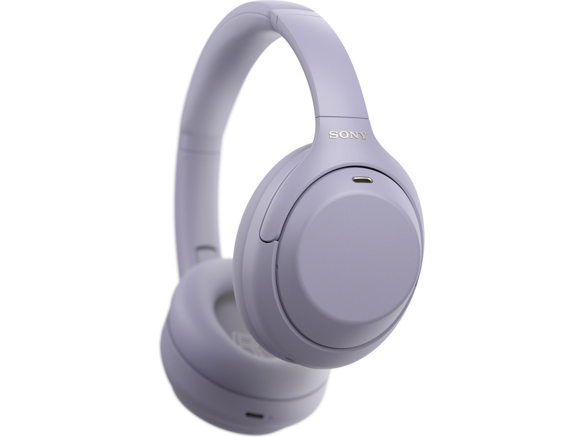 Sony WH-1000XM4C trådløse hodetelefoner (lavender) Hodetelefoner