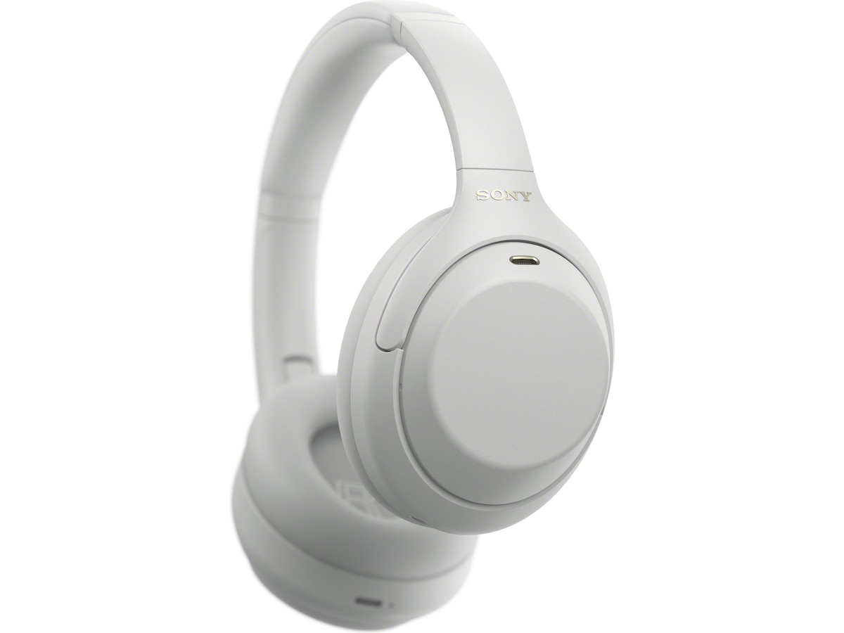 Sony WH-1000XM4C trådløse hodetelefoner (platinum silver) Hodetelefoner