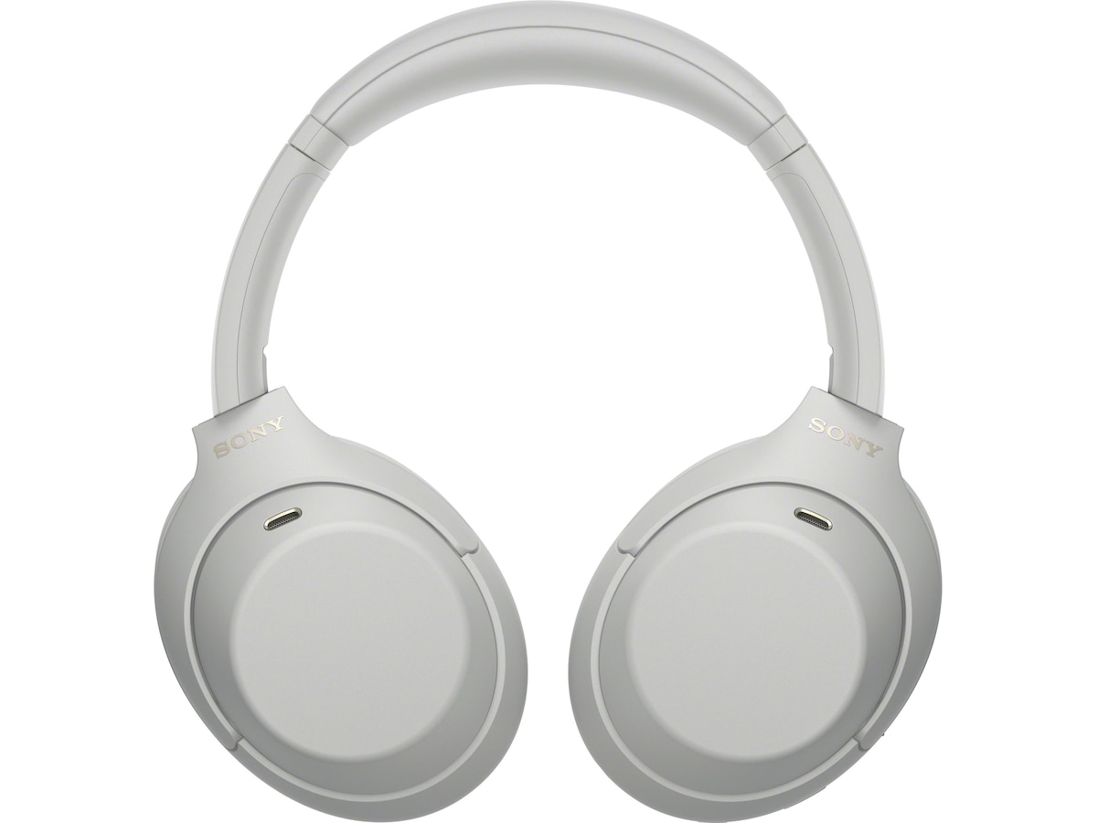Sony WH-1000XM4C trådløse hodetelefoner (platinum silver) Hodetelefoner