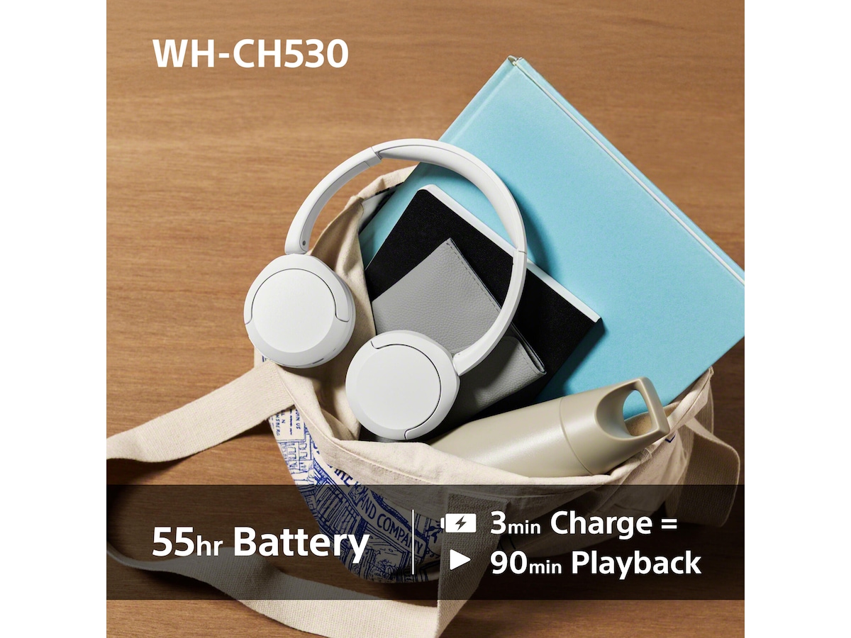 Sony WH-CH530 Trådløse Bluetooth Hodetelefoner (pink) Hodetelefoner