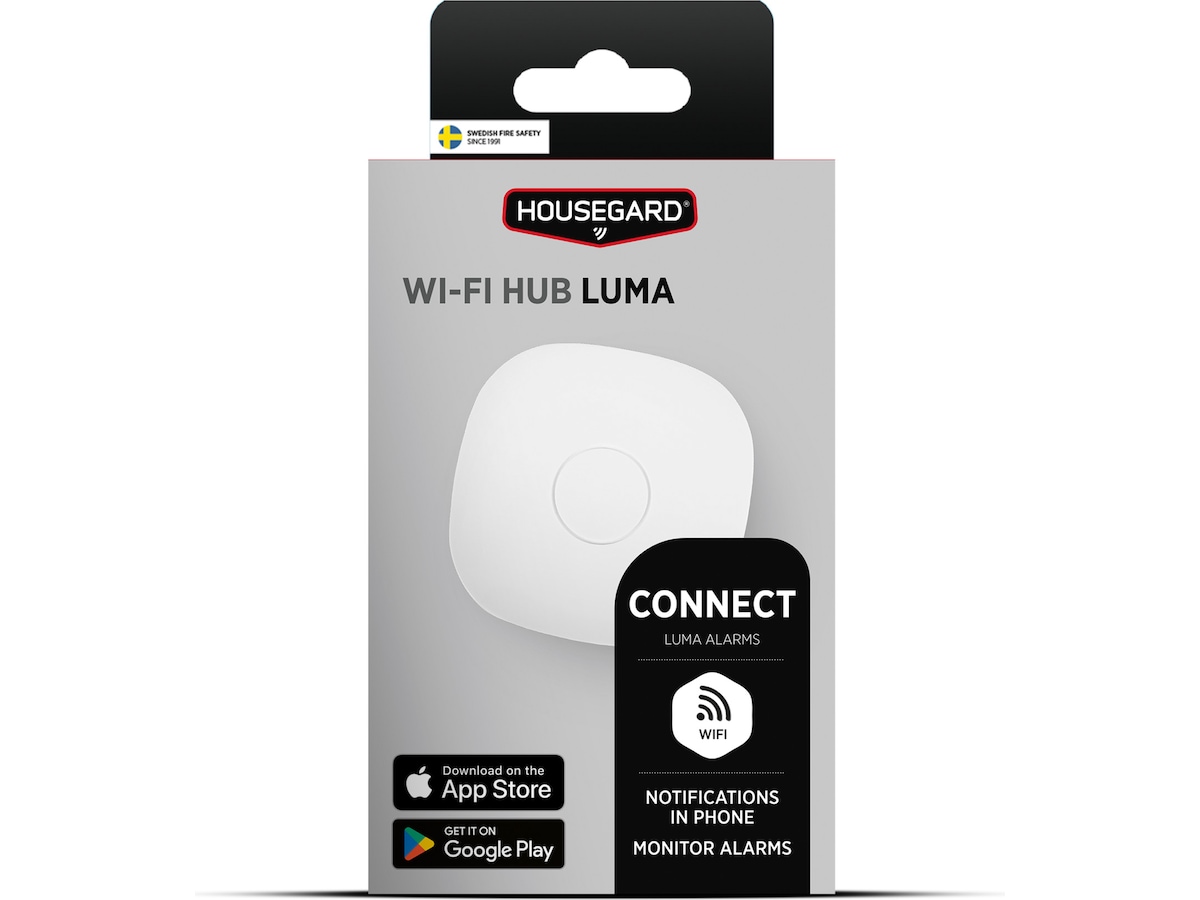 Housegard Luma Hub med WiFi Diverse sikkerhet