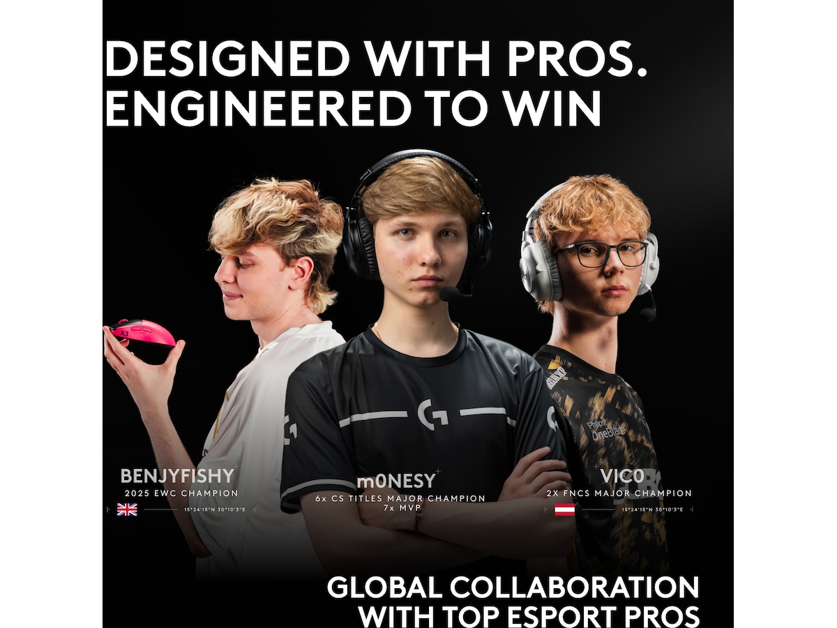 Logitech G PRO X3 SUPERSTRIKE trådløs gamingmus (sort) Gamingmus