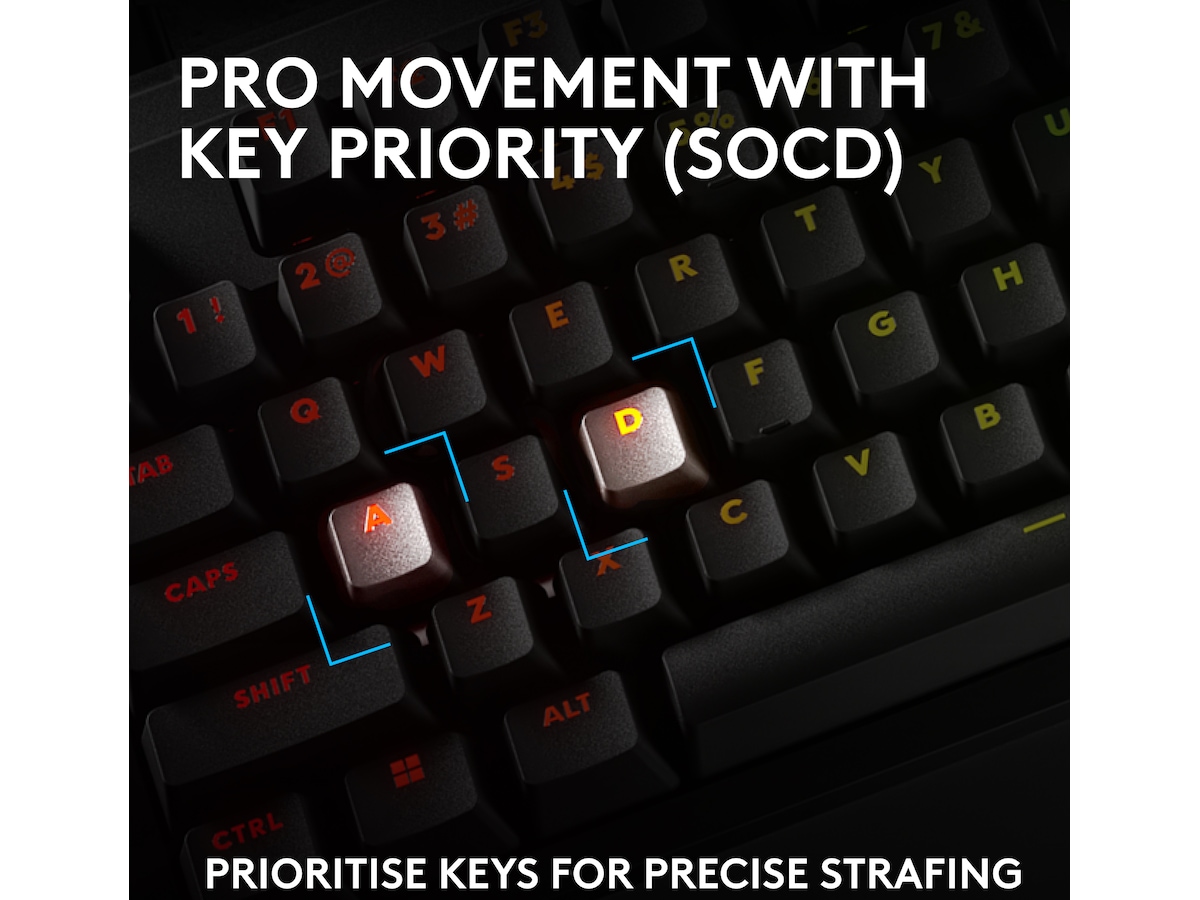 Logitech PRO X2 RAPID Tastatur (sort) Gamingheadset