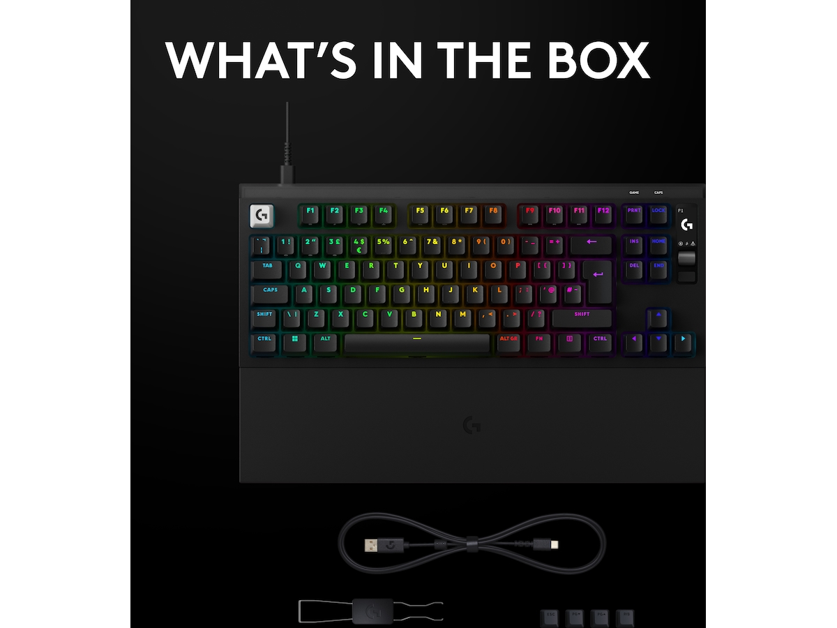 Logitech PRO X2 RAPID Tastatur (sort) Gamingheadset
