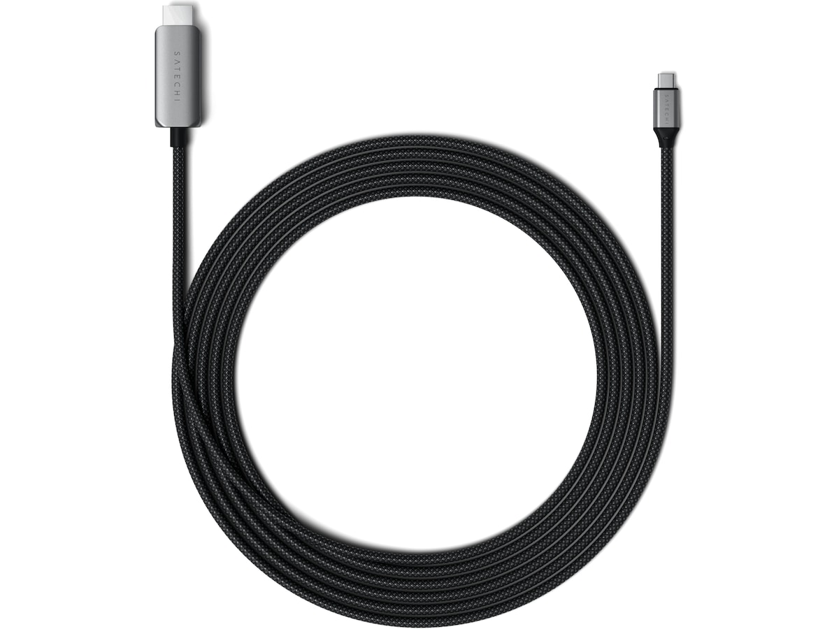 Satechi USB-C til HDMI 2.1 8K-kabel 2m USB-kabler
