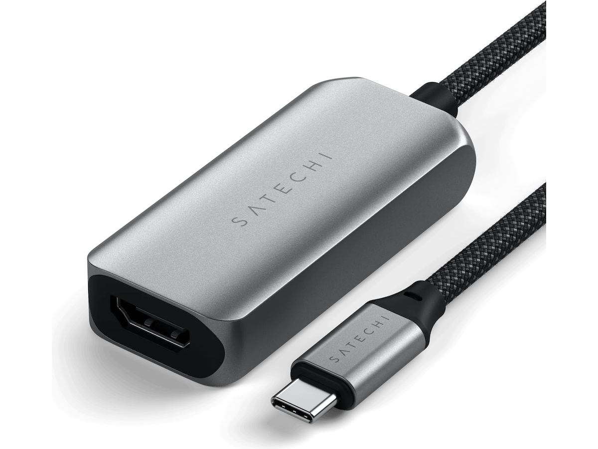 Satechi USB-C til HDMI 2.1 8K-adapter Dockingstasjon & USB-HUB
