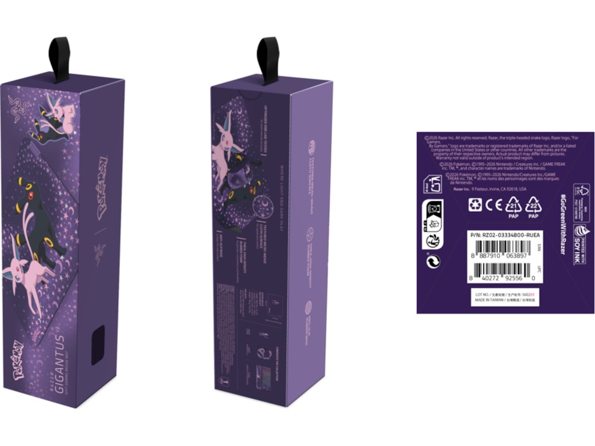 Razer Gigantus V2 Medium - Pokémon Espeon/Umbreon Edition Gamingmusematte