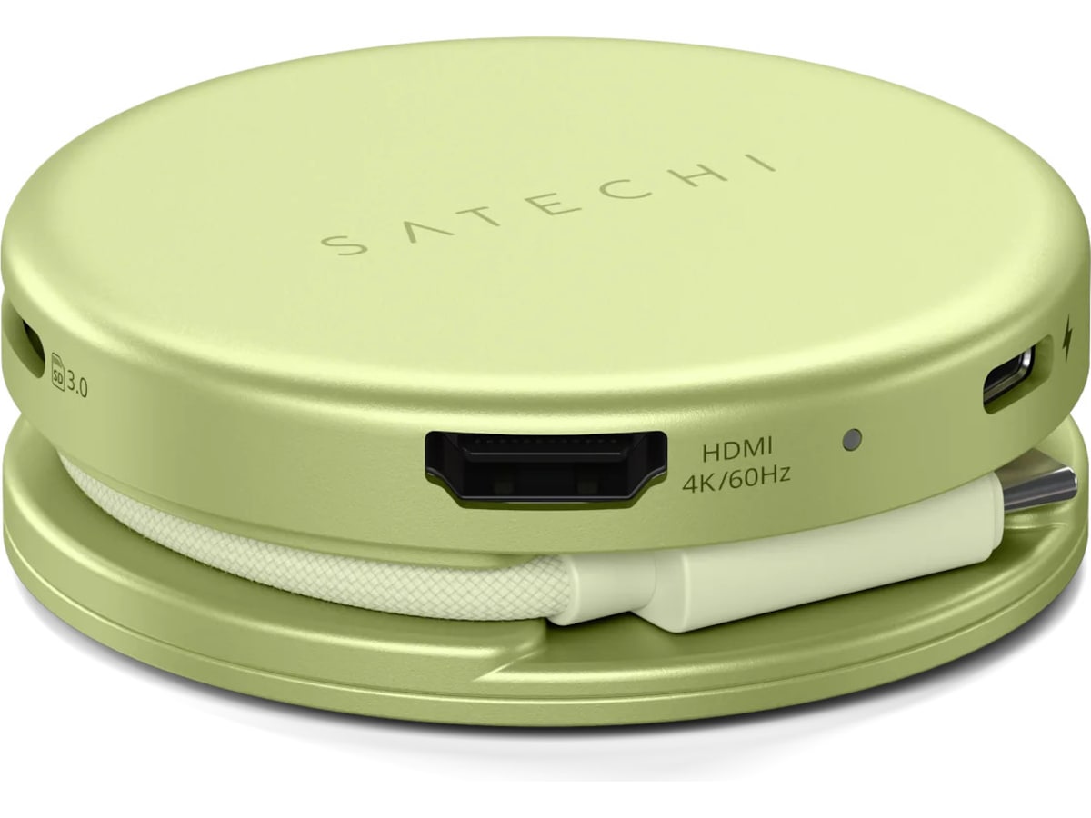 Satechi OntheGo 5-in-1 Multiport Adapter (citrus) Dockingstasjon & USB-HUB