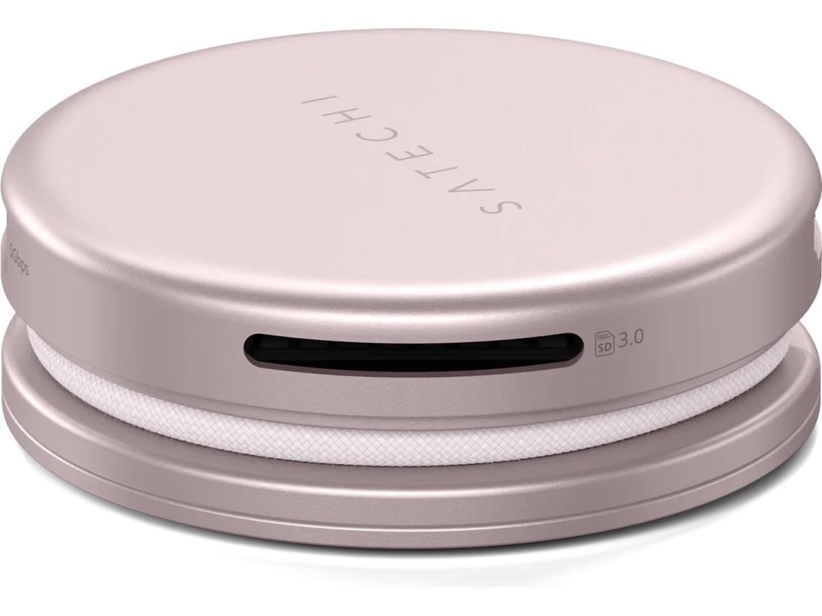 Satechi OntheGo 5-in-1 Multiport Adapter (blush) Dockingstasjon & USB-HUB