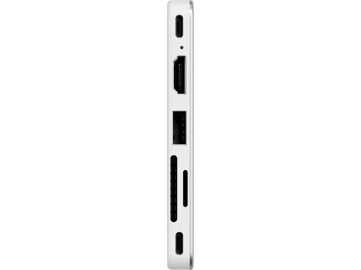 Satechi USB-C Snap Hub for MacBook Neo (sølv) Dockingstasjon & USB-HUB