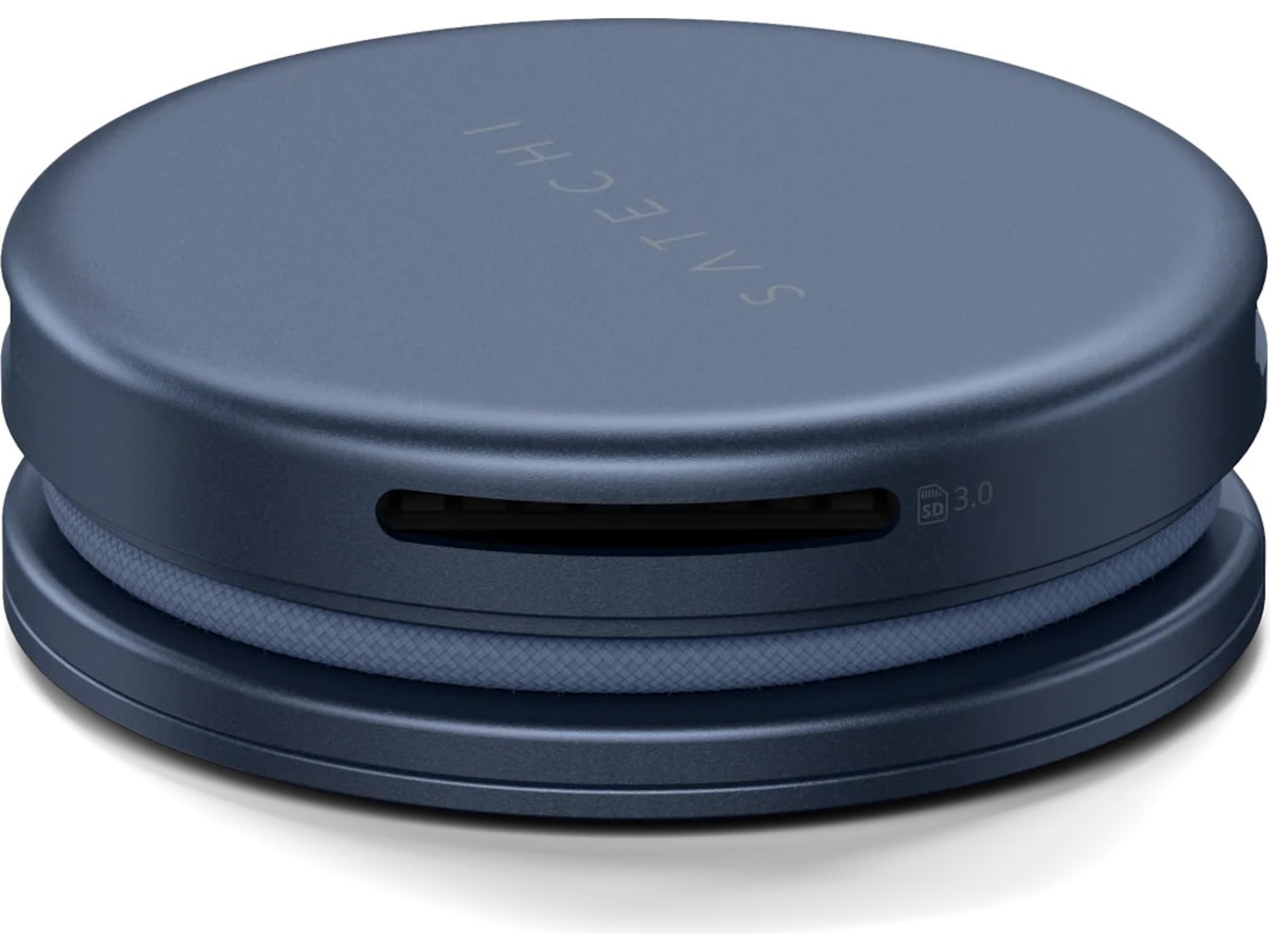 Satechi OntheGo 5-i-1 Multiport Adapter (indigo) Dockingstasjon & USB-HUB