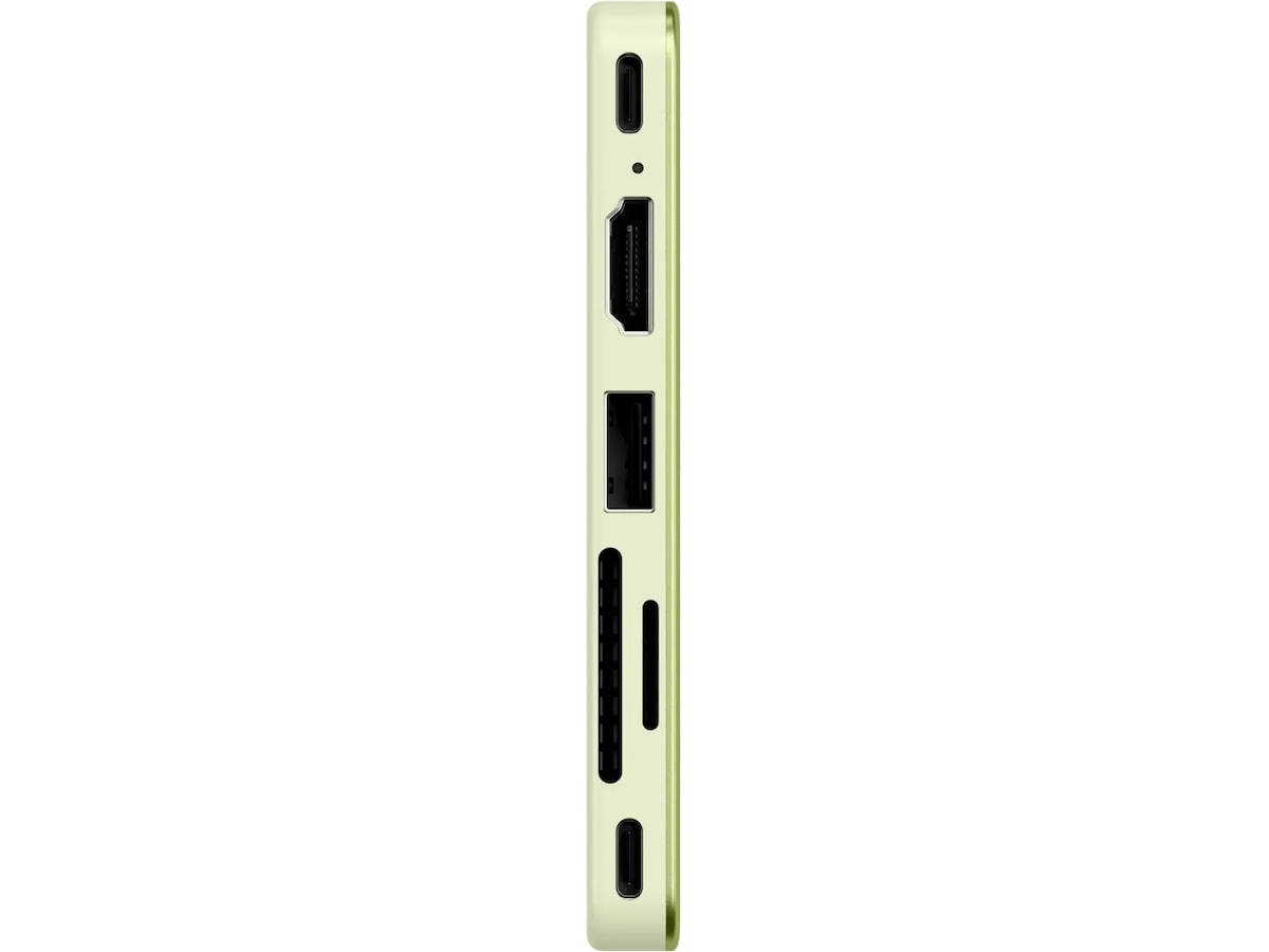 Satechi USB-C Snap Hub for MacBook Neo (sitrus) Dockingstasjon & USB-HUB