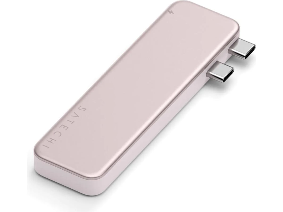 Satechi USB-C Snap Hub for MacBook Neo (rouge) Dockingstasjon & USB-HUB