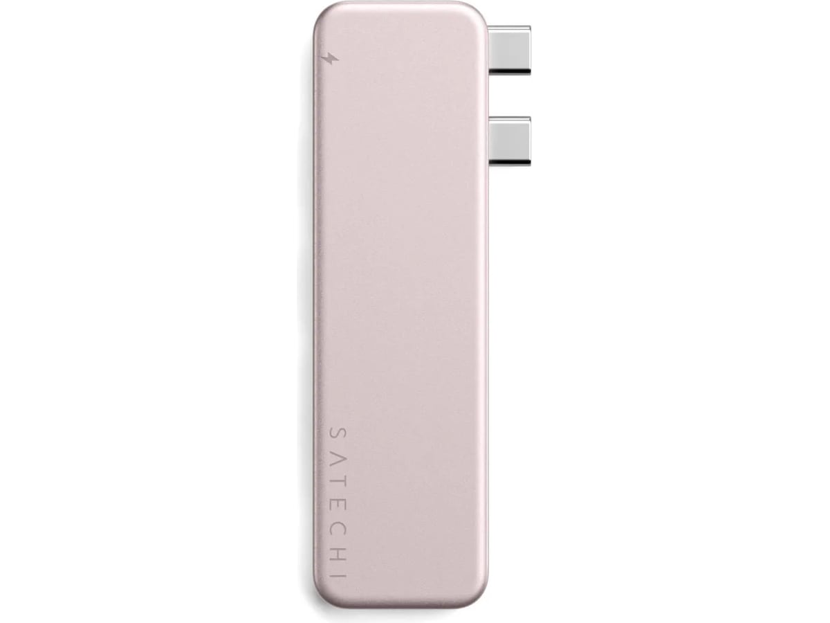 Satechi USB-C Snap Hub for MacBook Neo (rouge) Dockingstasjon & USB-HUB