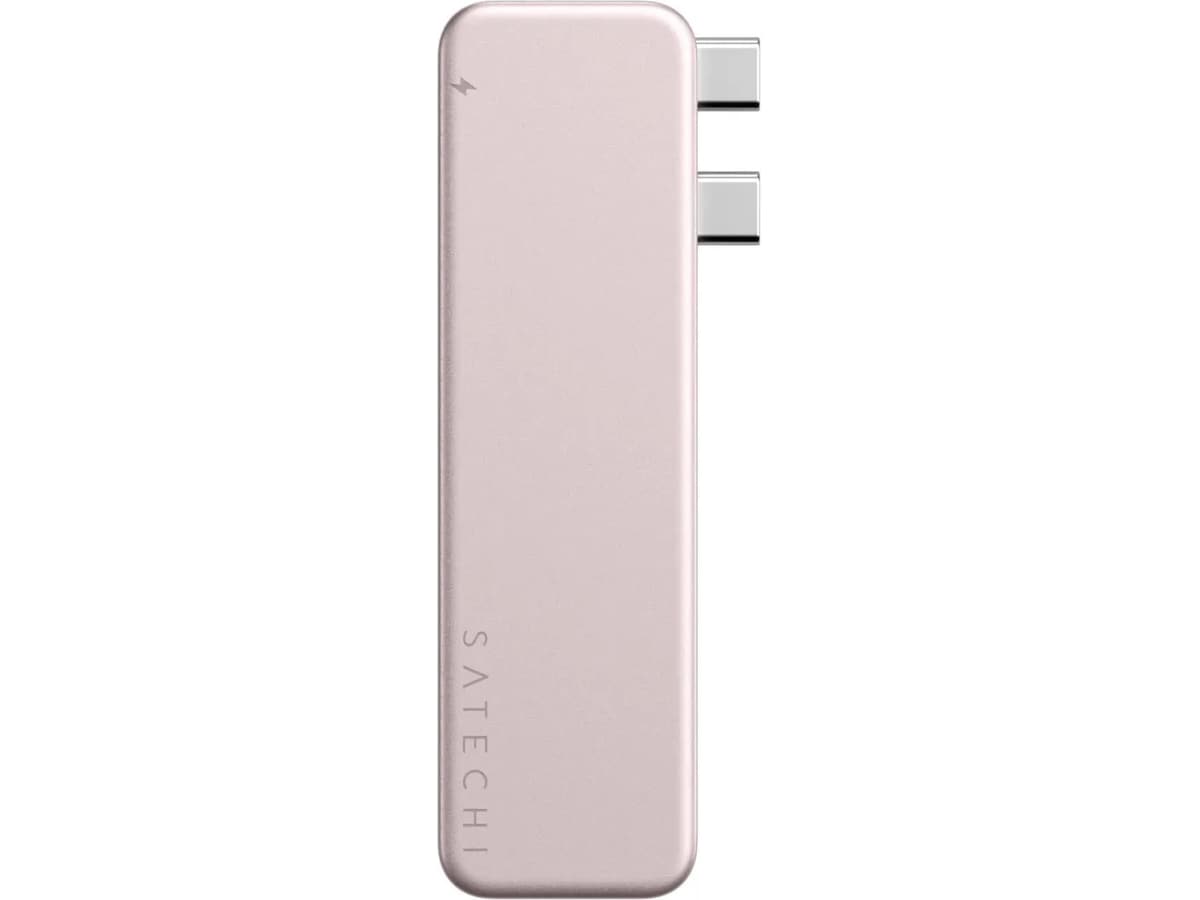 Satechi USB-C Snap Hub for MacBook Neo (rouge) Dockingstasjon & USB-HUB