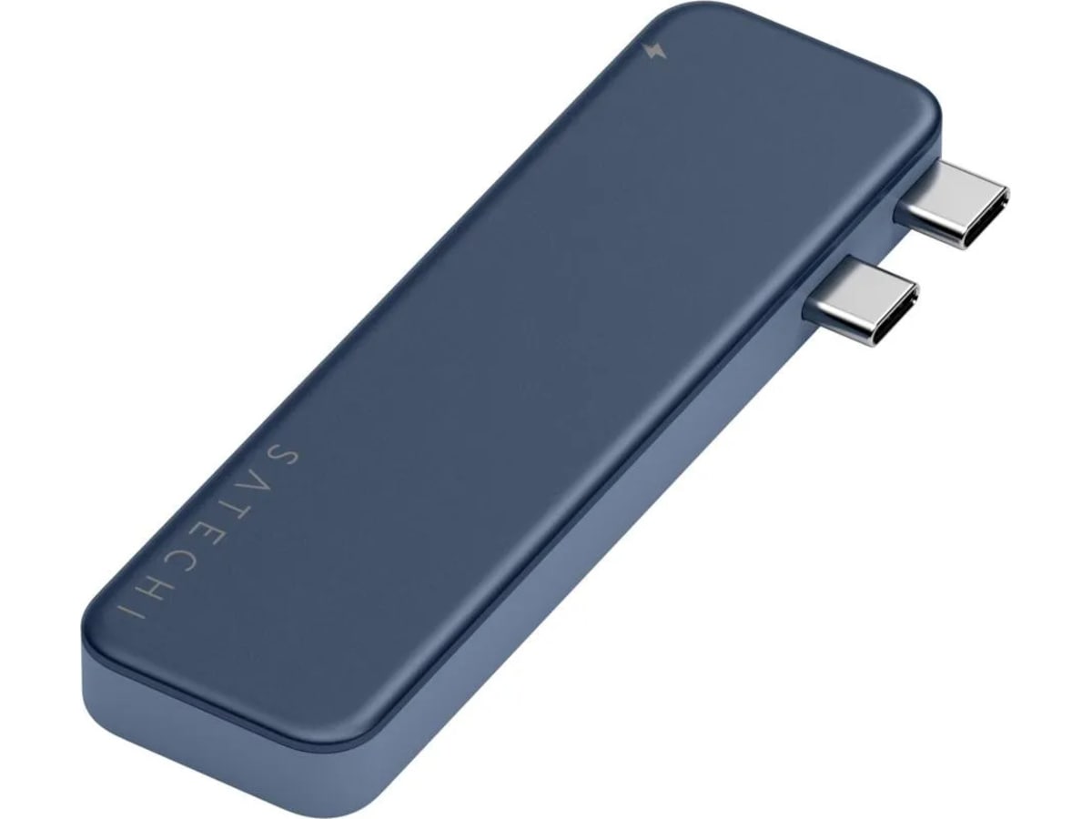 Satechi USB-C Snap Hub for MacBook Neo (indigo) Dockingstasjon & USB-HUB