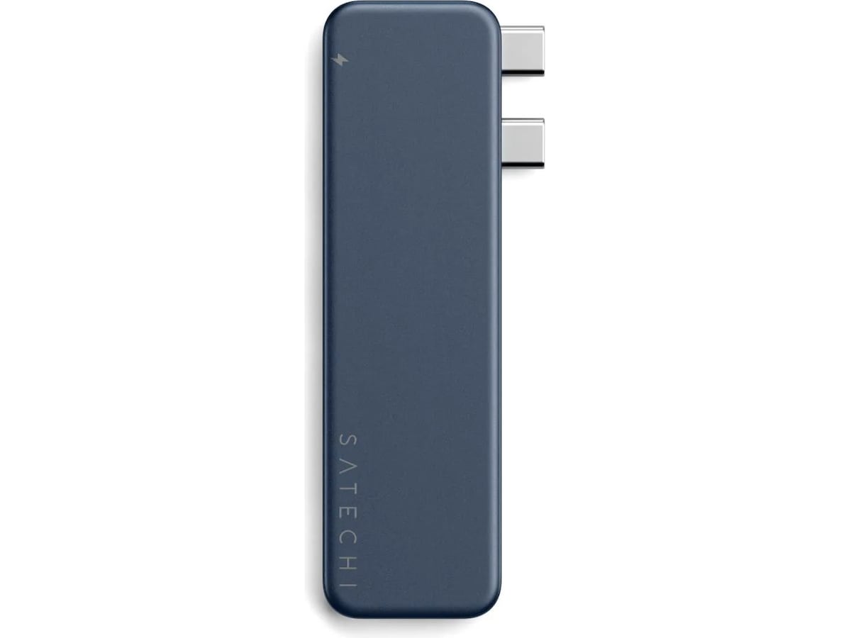 Satechi USB-C Snap Hub for MacBook Neo (indigo) Dockingstasjon & USB-HUB