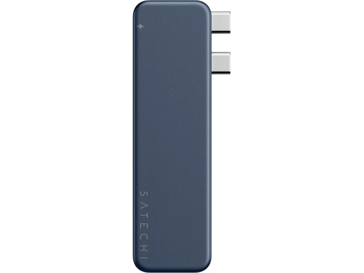 Satechi USB-C Snap Hub for MacBook Neo (indigo) Dockingstasjon & USB-HUB