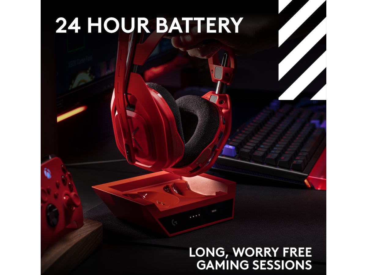 Logitech A50X Gamingheadsett Vivid Red Gamingheadset