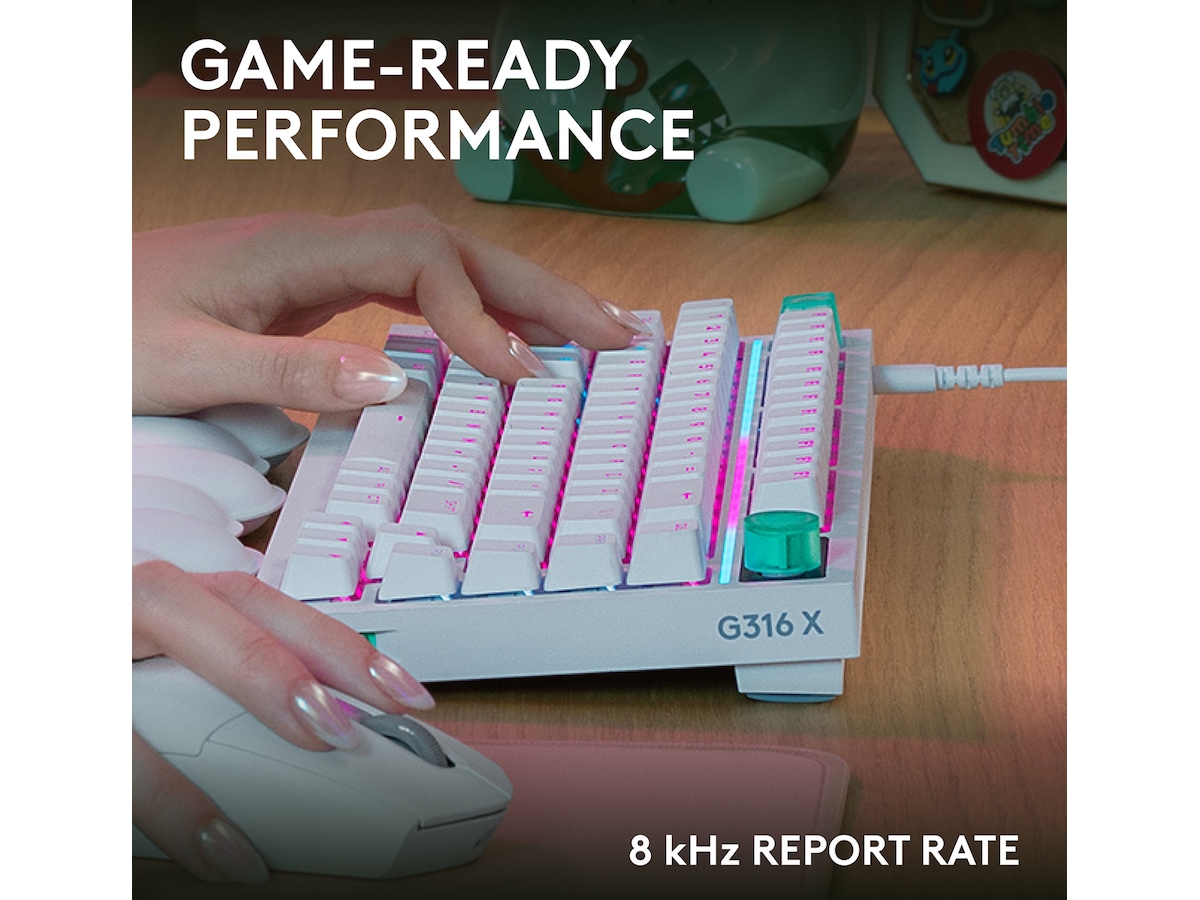 Logitech G316 X 75-spilltastatur Gamingtastatur