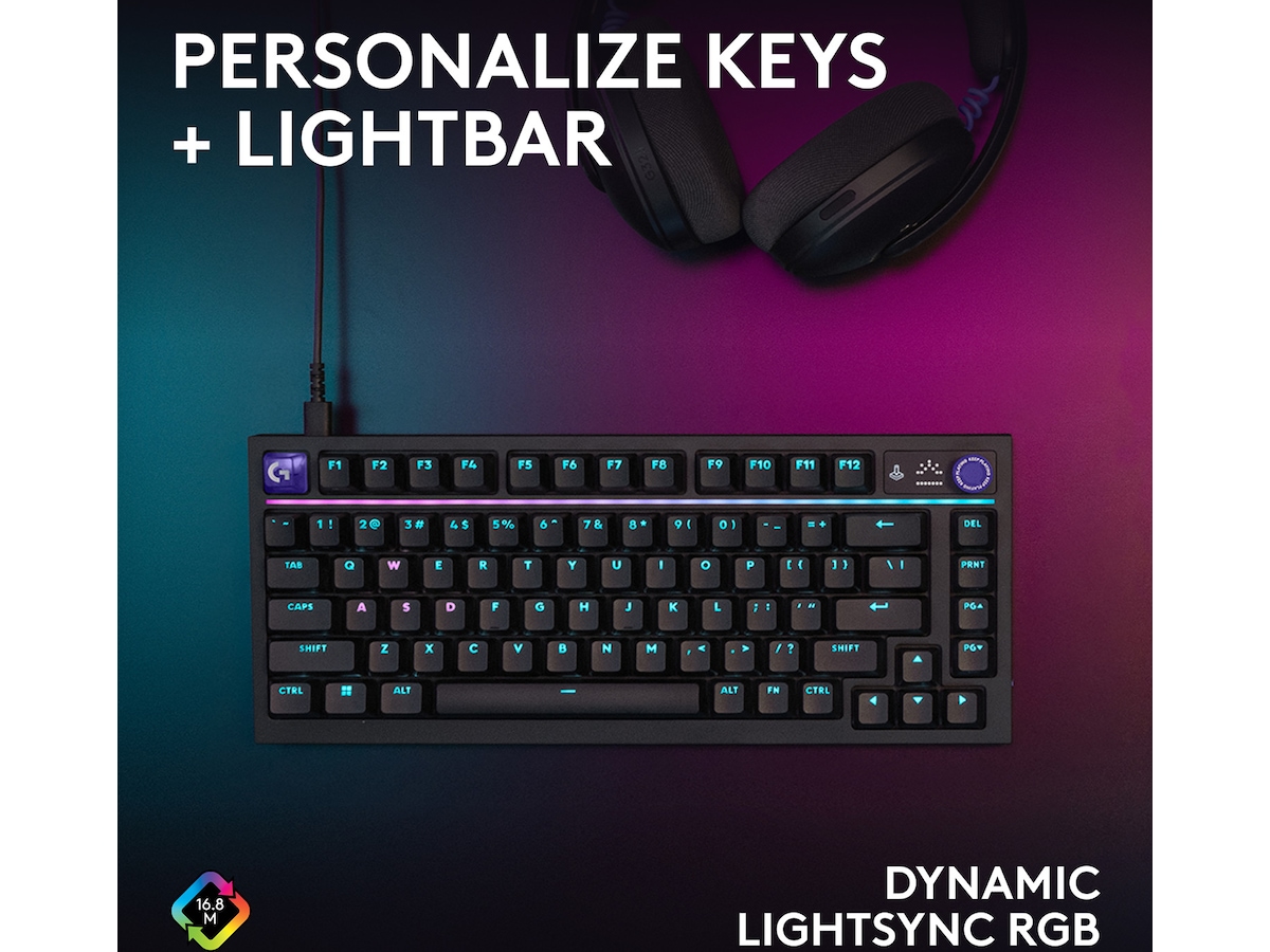 Logitech G316 X 75-speltangentbord Gamingtastatur