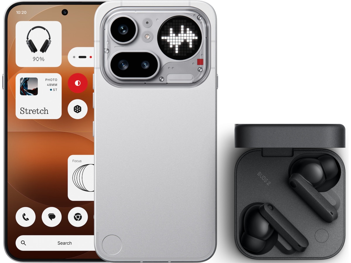 Nothing Phone (4a) Pro 128GB (silver) Mobiltelefoner