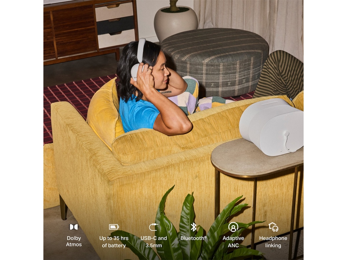 Sonos Ace Ultra trådløse hodetelefoner (hvit) Hodetelefoner