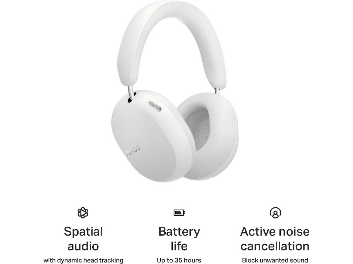 Sonos Ace Ultra trådløse hodetelefoner (hvit) Hodetelefoner