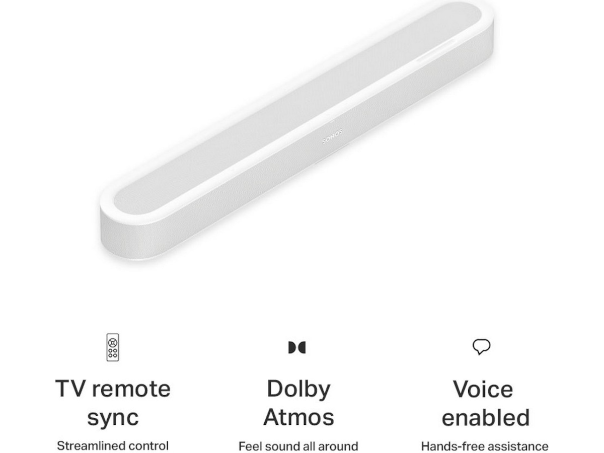 Sonos Beam Ultra Lydplanke (hvit) Lydplanker