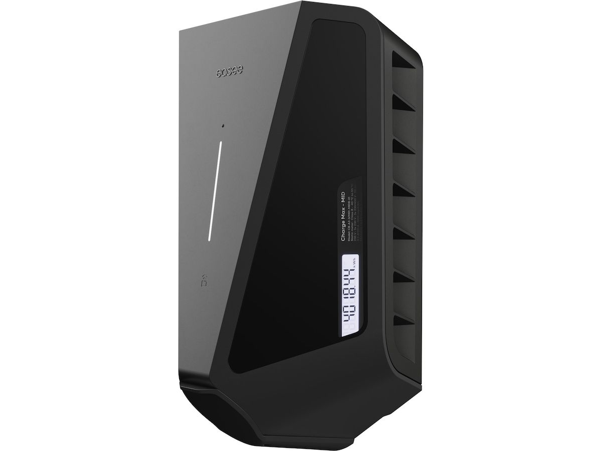 Easee Charge MAX + WiFi (svart) Ladestasjoner for elbil