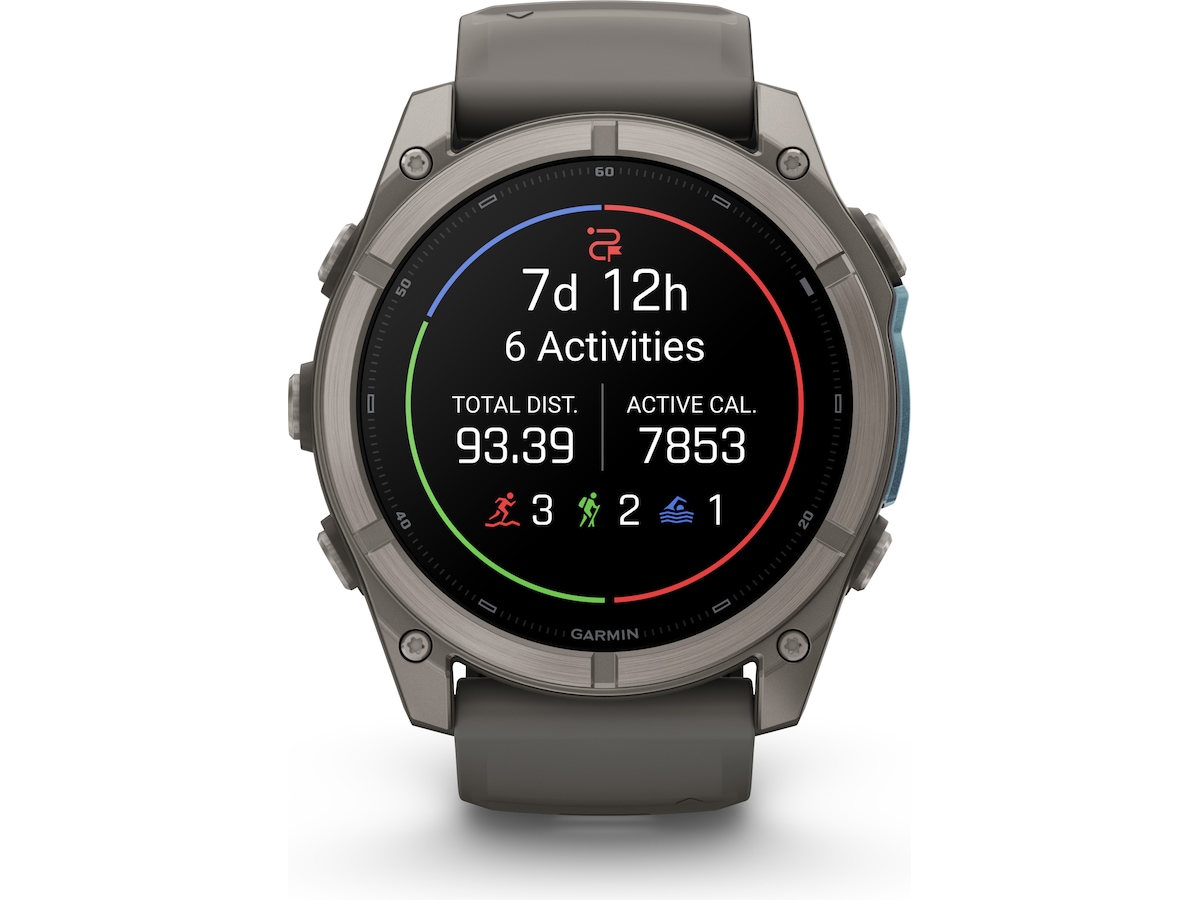 Garmin Fenix 9 51mm GPS (pebble gray) Smartklokker