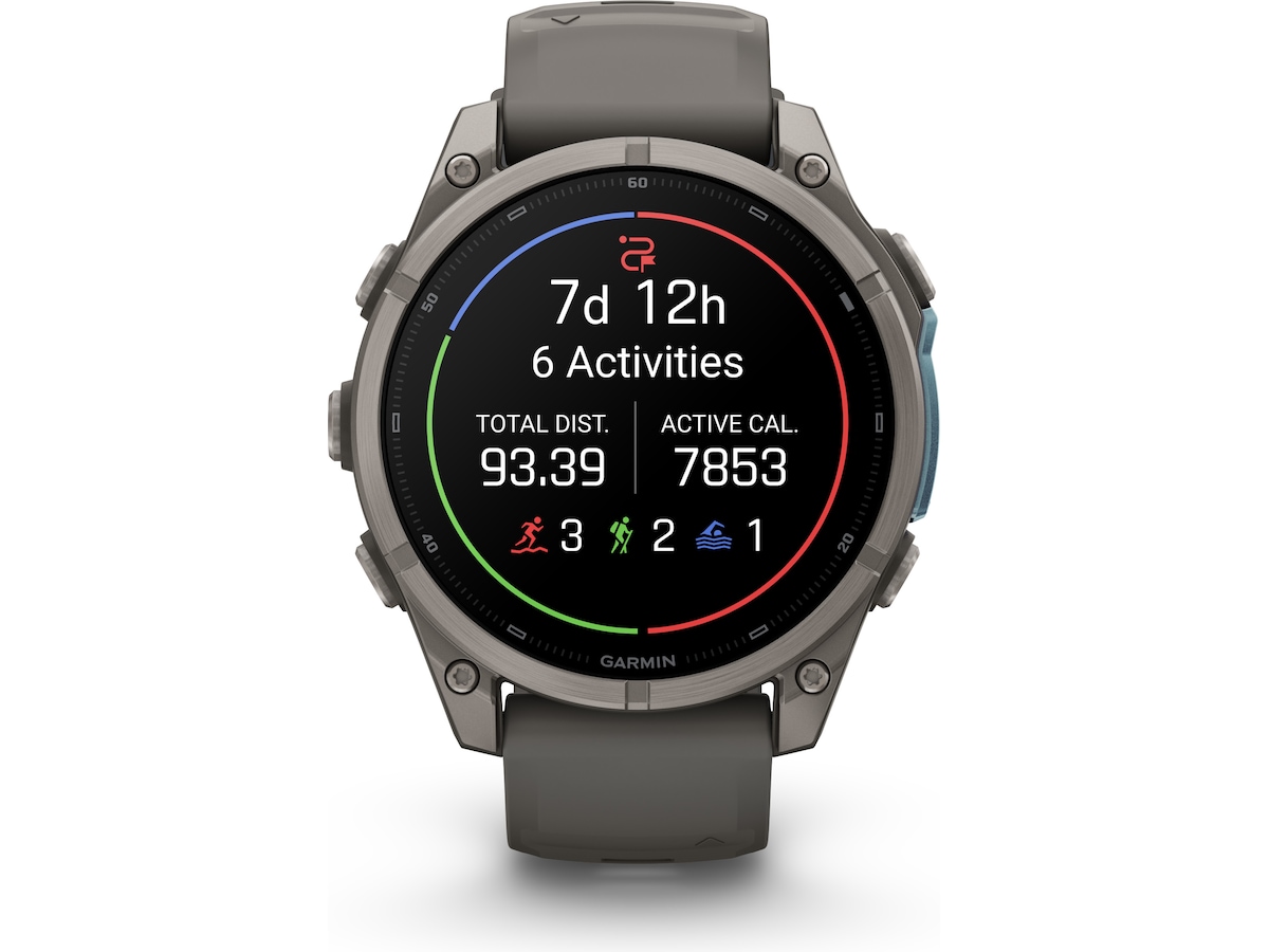 Garmin Fenix 9 47mm GPS (pebble gray) Smartklokker