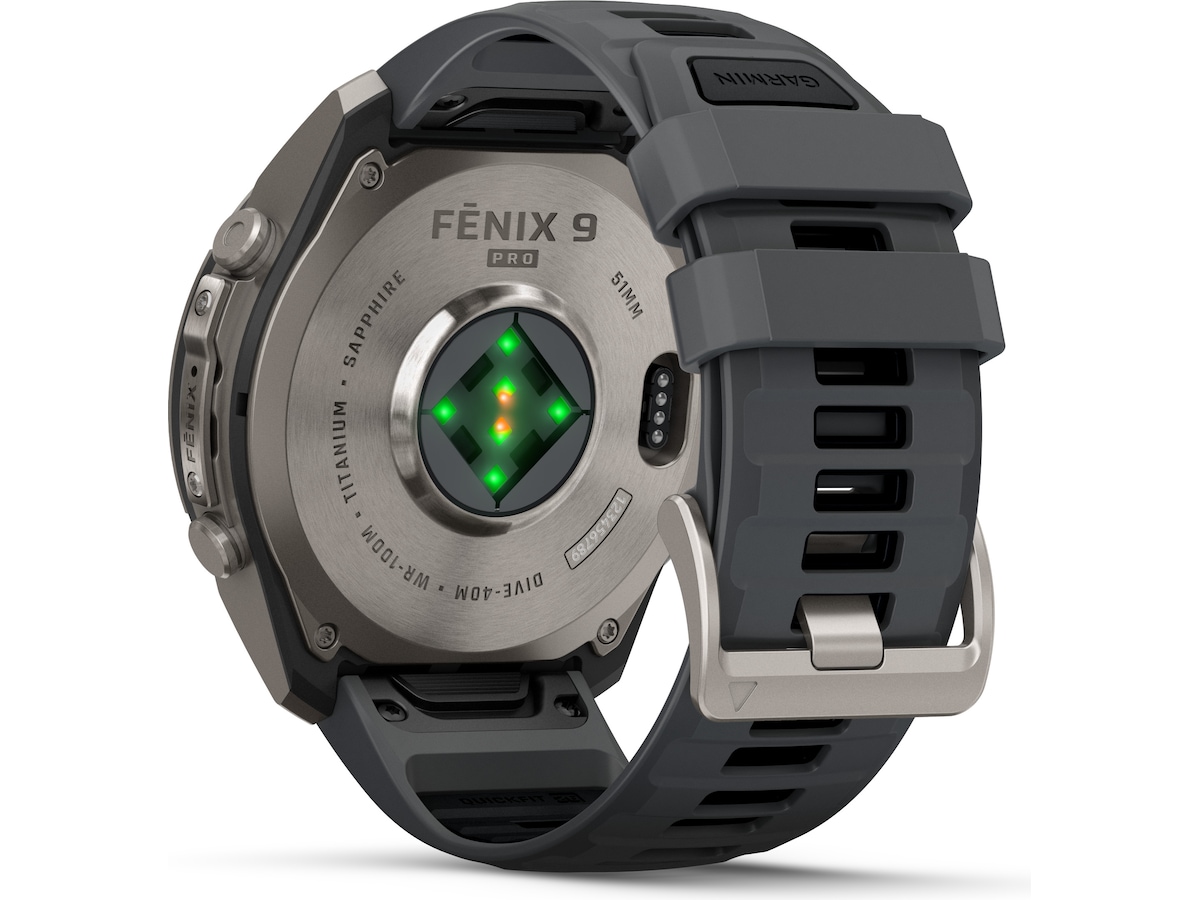 Garmin Fenix 9 Pro 51mm GPS (graphite/black) Smartklokker