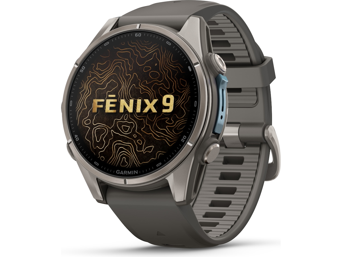 Garmin Fenix 9 43mm GPS (pebble gray) Smartklokker