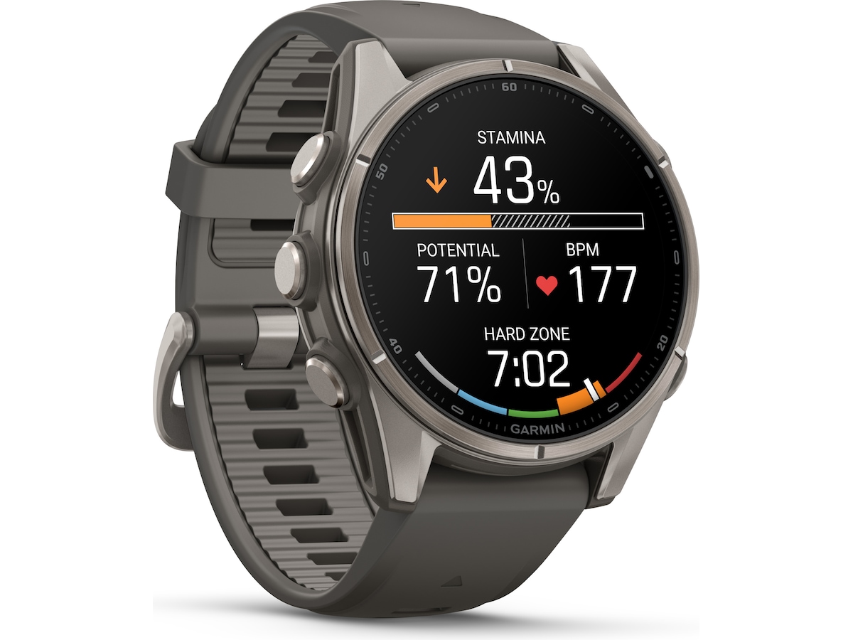 Garmin Fenix 9 43mm GPS (pebble gray) Smartklokker
