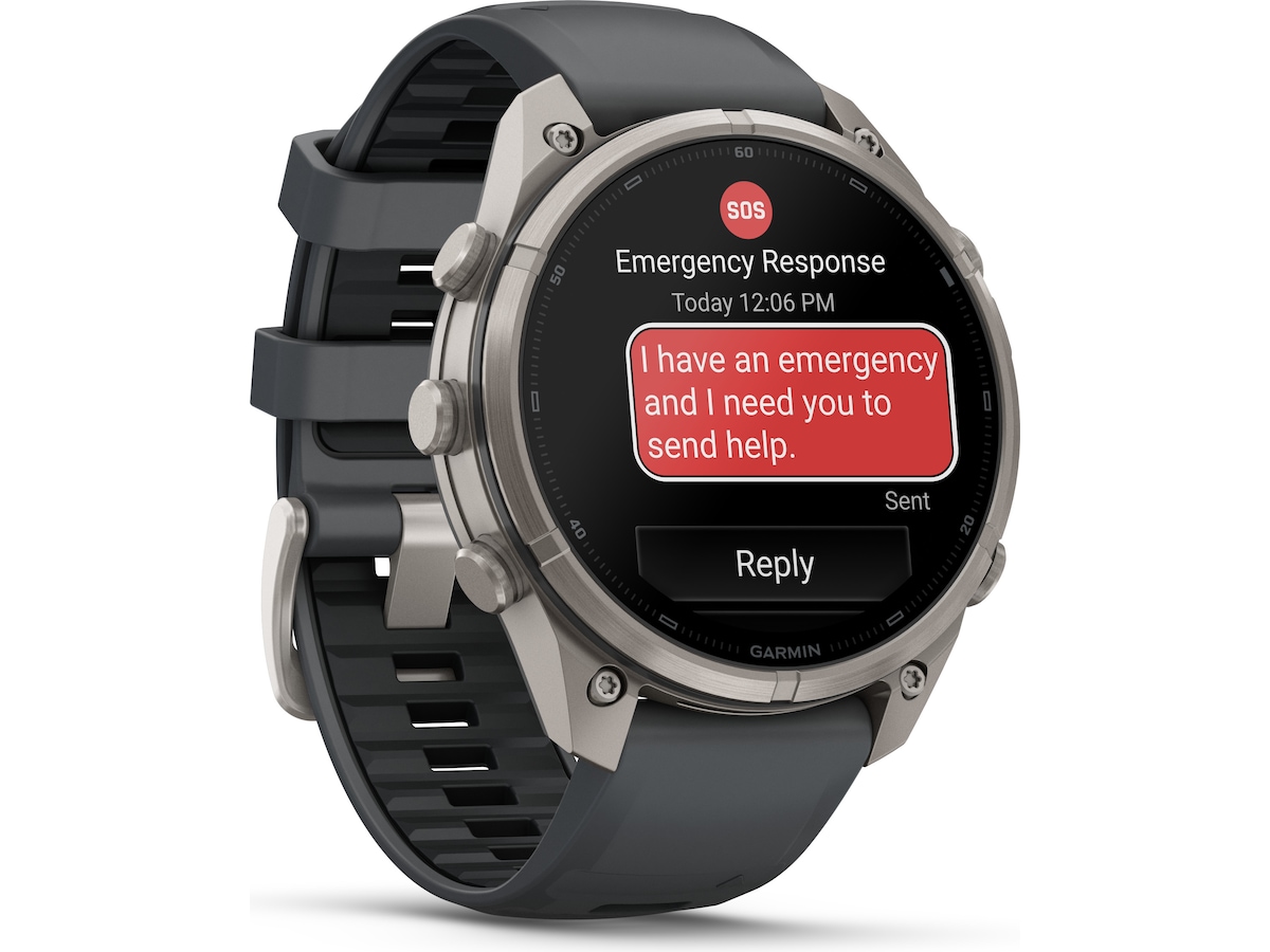 Garmin Fenix 9 Pro InReach 47mm GPS (graphite/black) Smartklokker