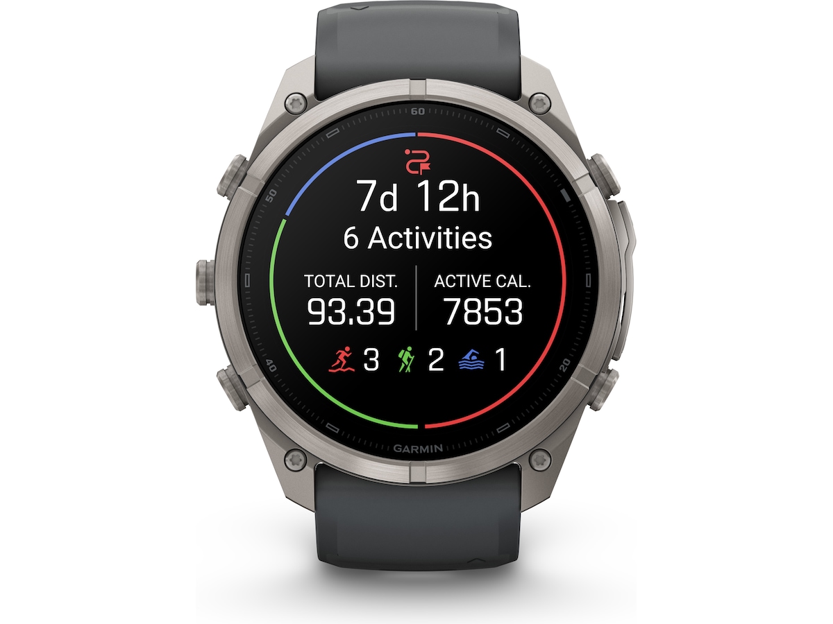 Garmin Fenix 9 Pro InReach 51mm GPS (graphite/black) Smartklokker