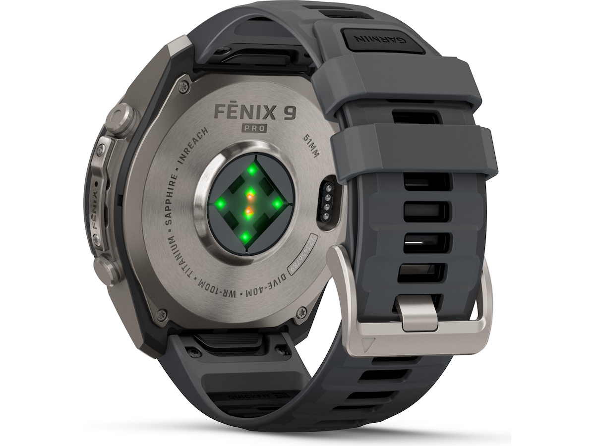 Garmin Fenix 9 Pro InReach 51mm GPS (graphite/black) Smartklokker