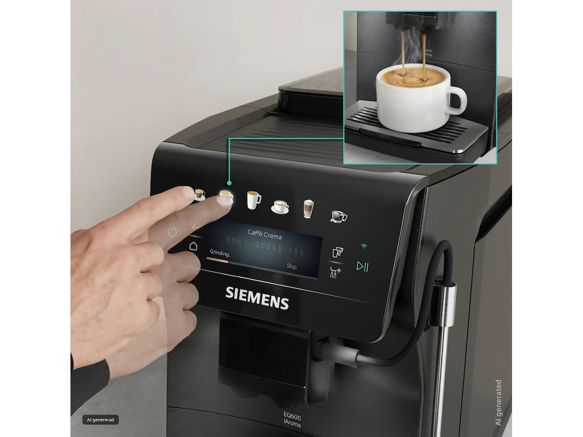 Helautomatisk kaffemaskin EQ600 iAroma Espressomaskiner