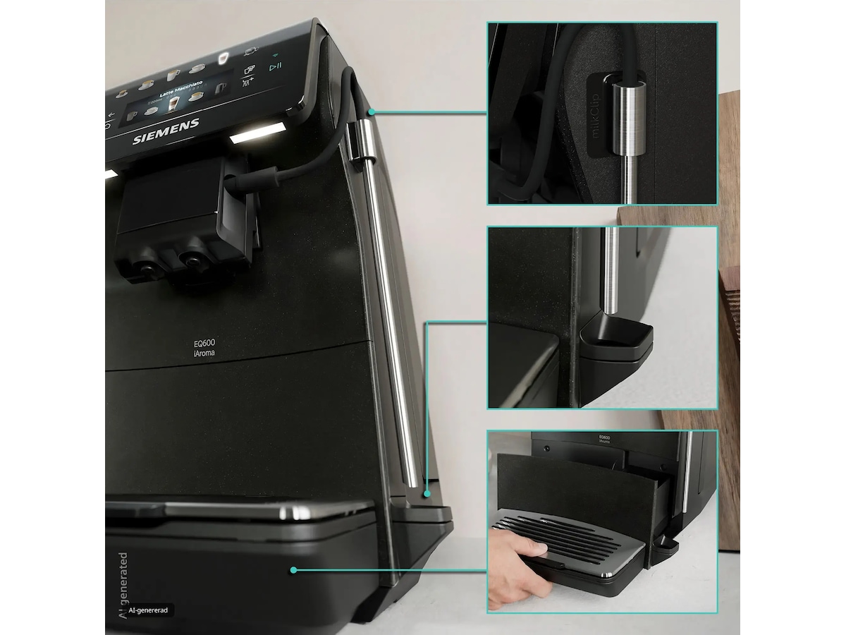 Helautomatisk kaffemaskin EQ600 iAroma Espressomaskiner
