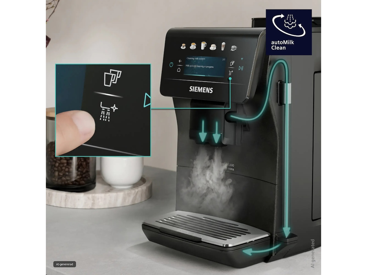 Helautomatisk kaffemaskin EQ600 iAroma Espressomaskiner