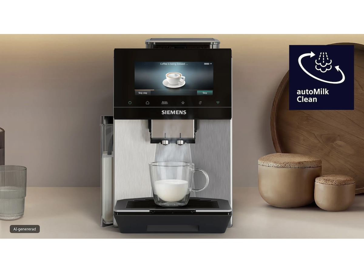 Siemens EQ900 iAroma Helautomatisk kaffemaskin Rustfritt stål Espressomaskiner