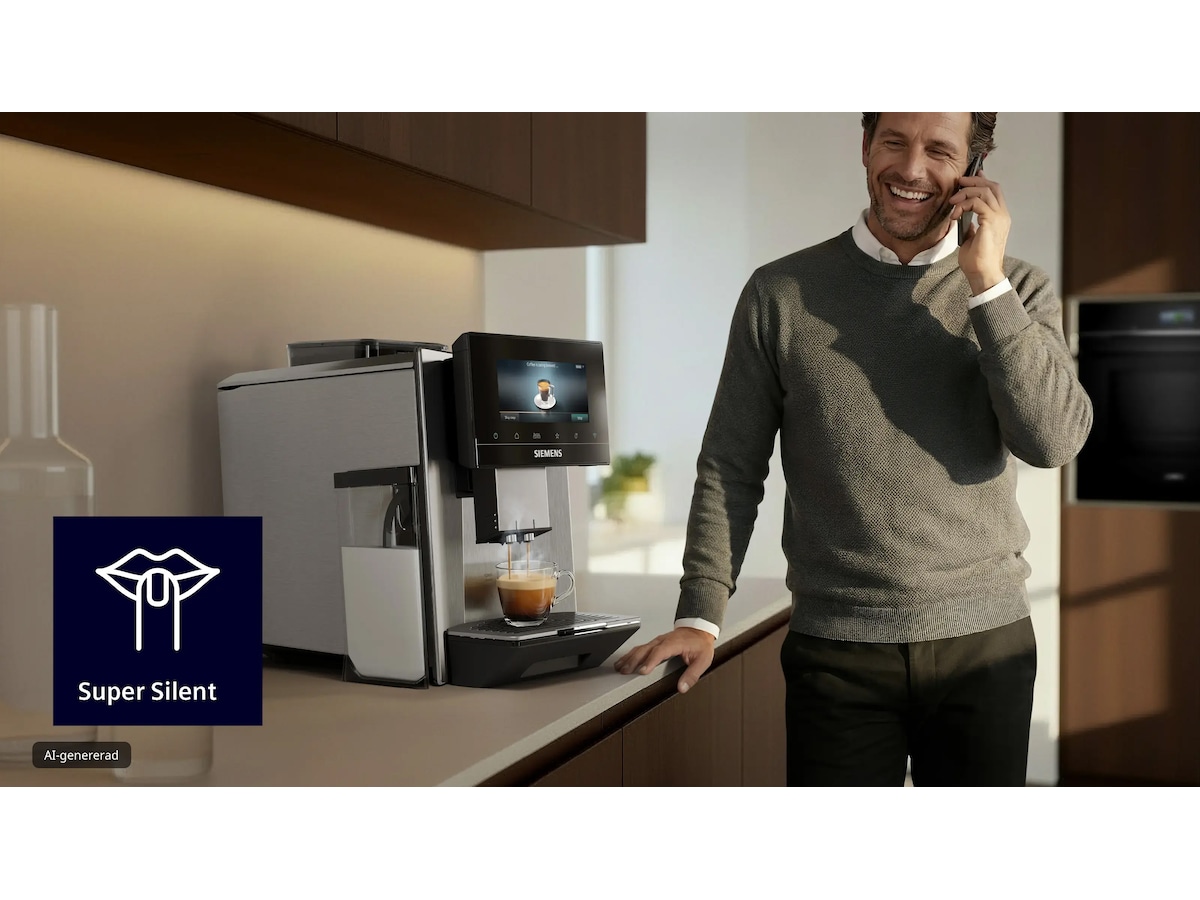 Siemens EQ900 iAroma Helautomatisk kaffemaskin Rustfritt stål Espressomaskiner