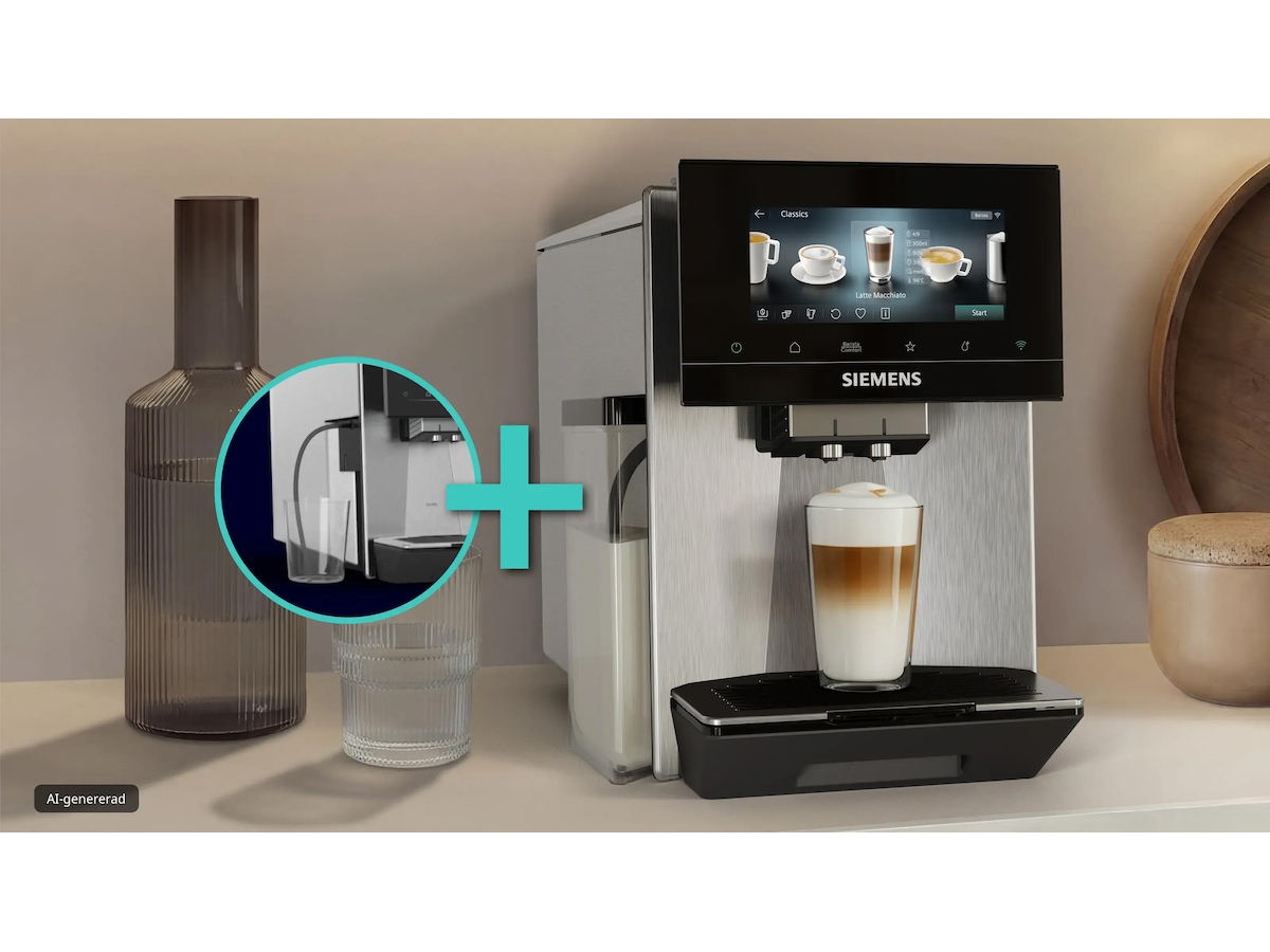 Siemens EQ900 iAroma Helautomatisk kaffemaskin Rustfritt stål Espressomaskiner