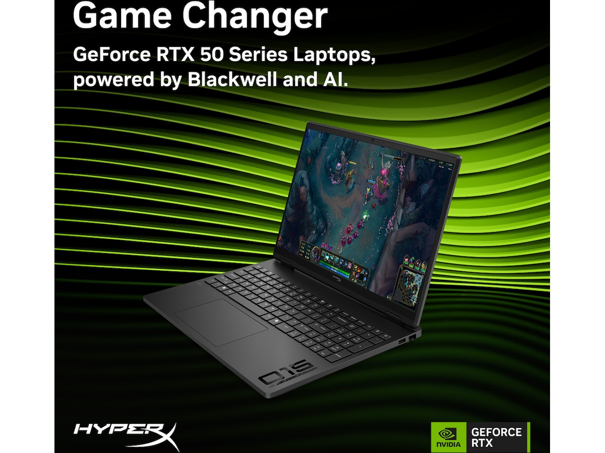 HP HyperX OMEN 15-gb0015no 15,3" 2K 165 Hz Gaming laptop