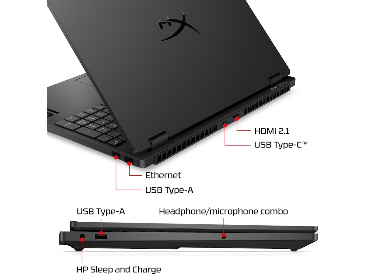 HP HyperX OMEN 15-gb0015no 15,3" 2K 165 Hz Gaming laptop