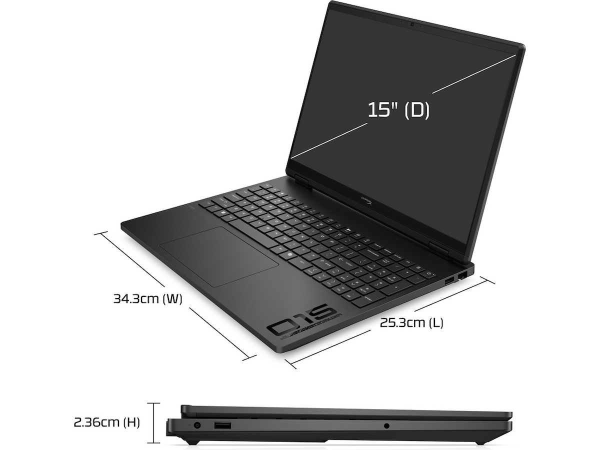 HP HyperX OMEN 15-gb0015no 15,3" 2K 165 Hz Gaming laptop