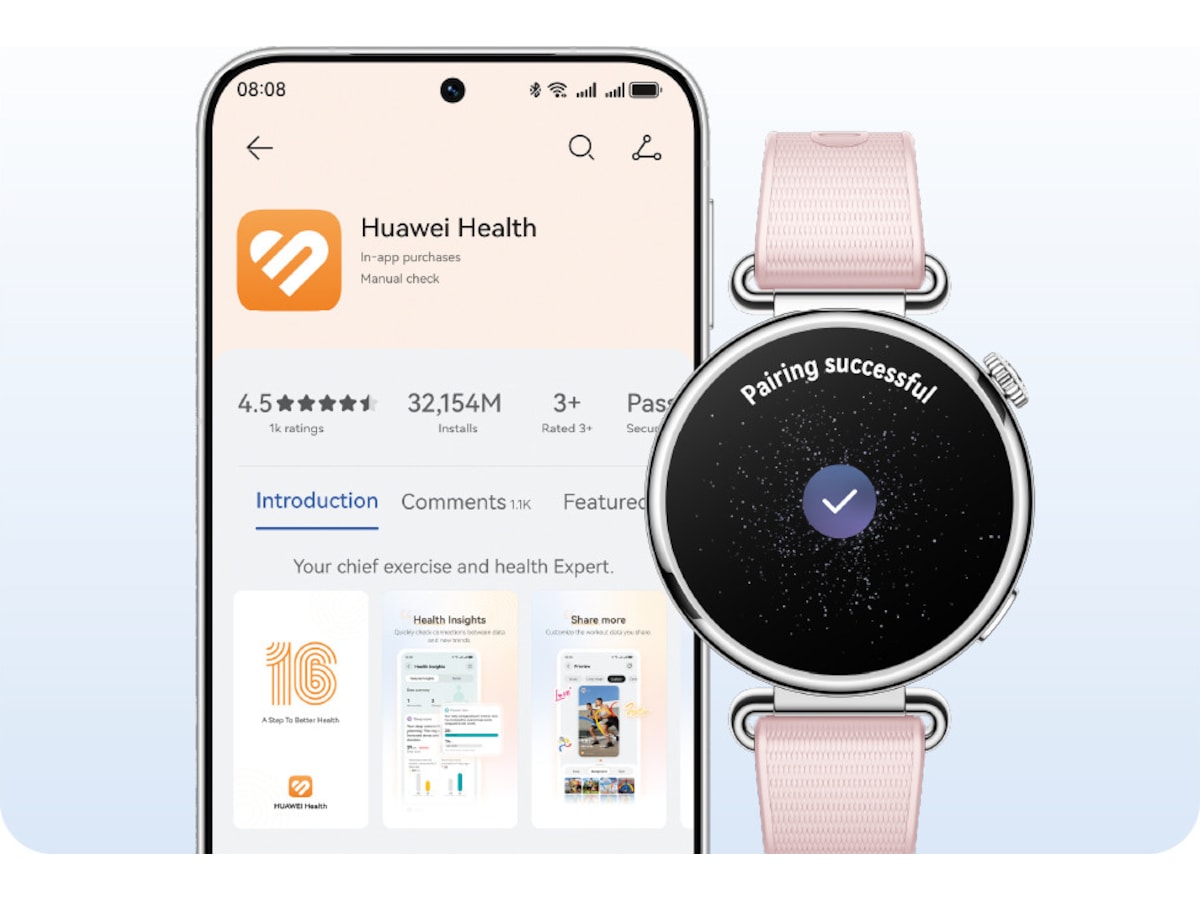 Huawei Watch GT7 41 mm (Grey) Smartklokker