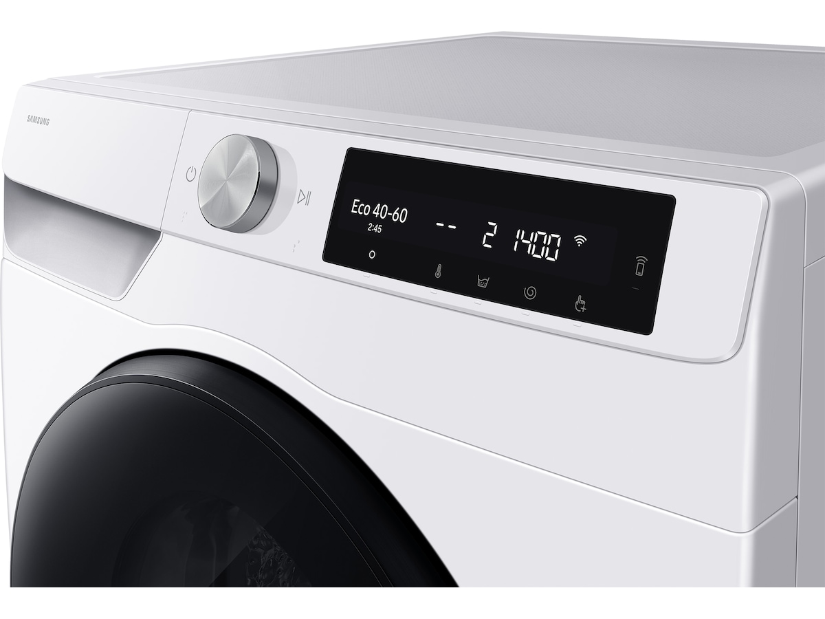 Samsung WD90HG6U94BEU3 vask/tørk (hvit) Kombinert vaskemaskin og tørketrommel